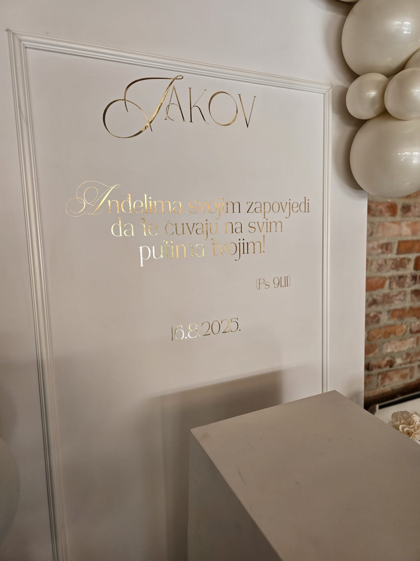 Balonska dekoracija za posebne prigode