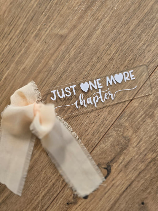Bookmark - Just one more chapter