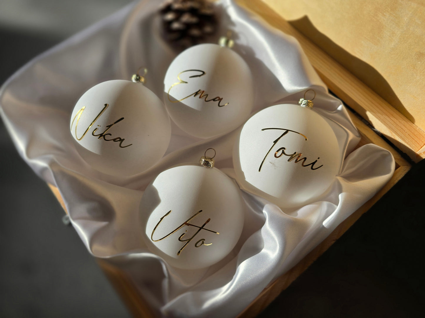 Personalizirane božićne kuglice